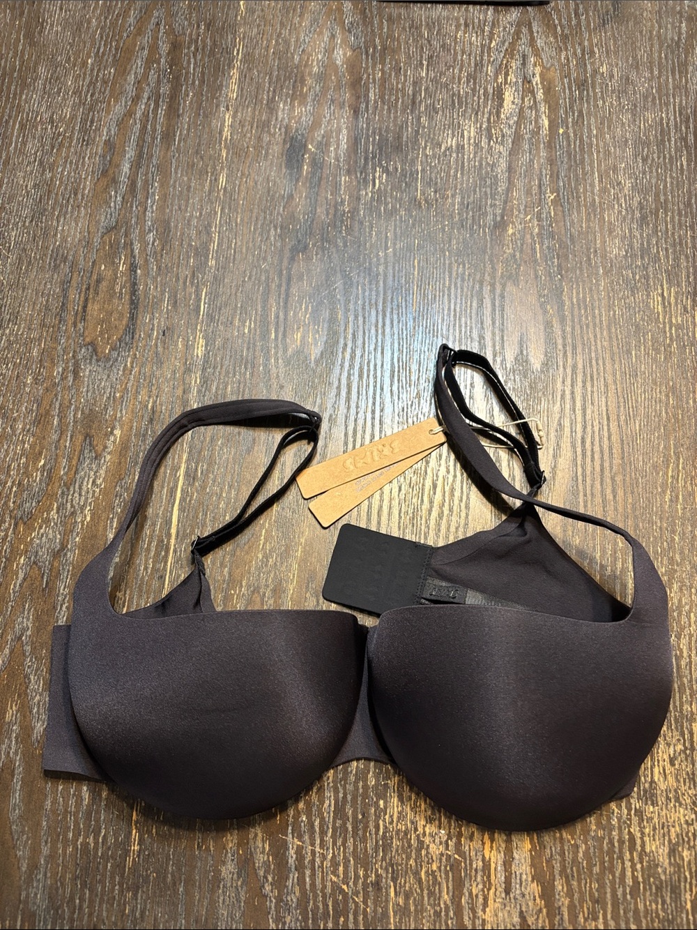 Skim’s ultimate push up balconette 34DD NWT Black onyx